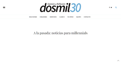 Desktop Screenshot of dosmil30.org